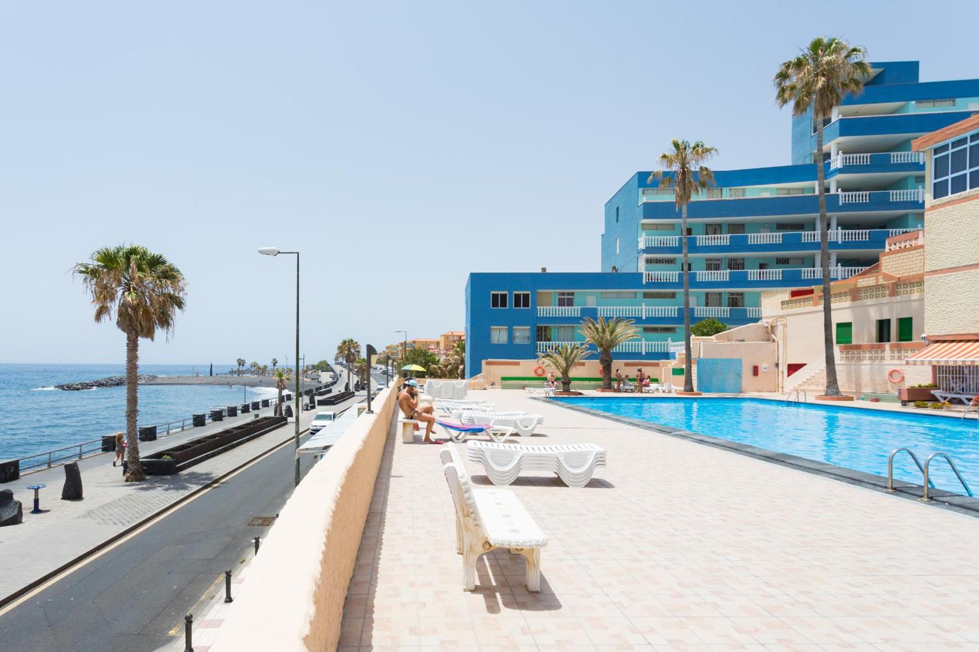 Frontline Duplex Las Arenitas With Pool Candelaria Exterior photo